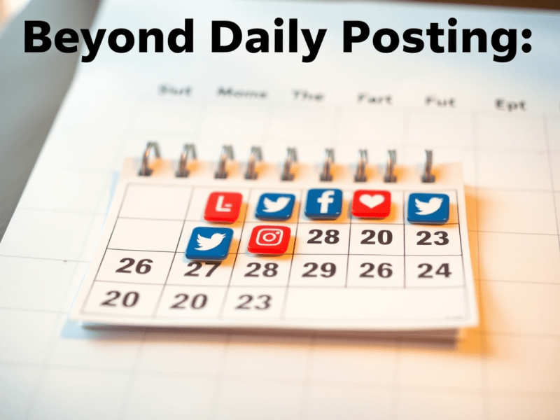 Beyond Daily Posting