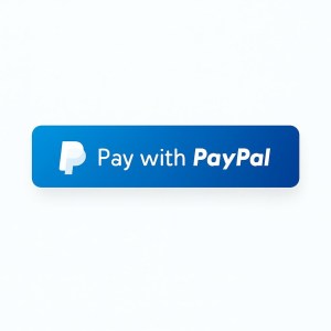 PayPal payment button Pay with PayPal button with PayPal logo